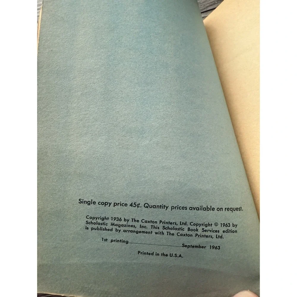Paul Bunyan Swings His Axe paperback 1963 1st‎ Printing